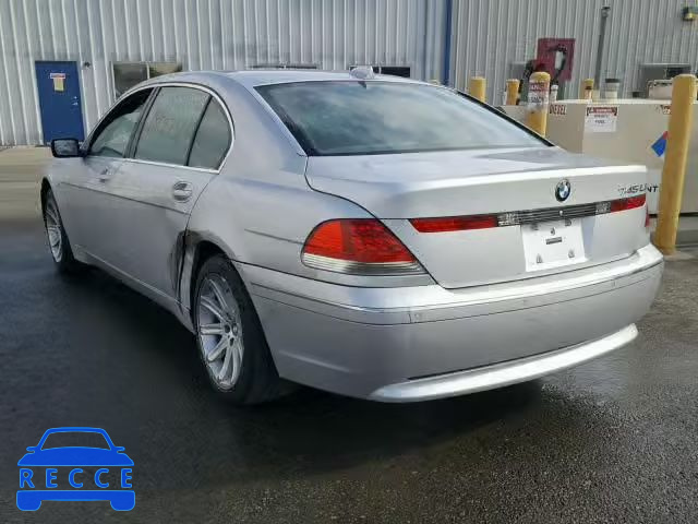 2004 BMW 745 LI WBAGN63544DS54557 зображення 2