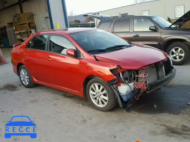 2009 TOYOTA COROLLA BA 2T1BU40E49C090367 зображення 0