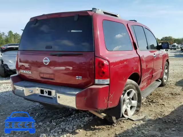 2007 NISSAN ARMADA SE 5N1BA08A97N717184 зображення 3