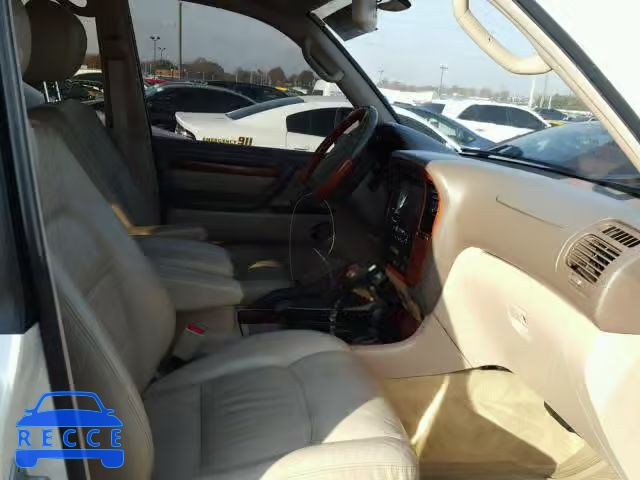 2002 LEXUS LX 470 JTJHT00W923515463 image 4