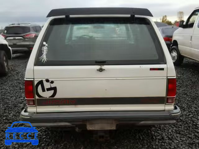 1991 GMC S15 JIMMY 1GKDT13Z3M2517039 image 8