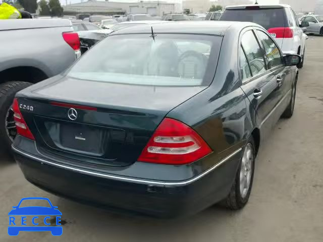 2002 MERCEDES-BENZ C 240 WDBRF61J62F254200 зображення 3