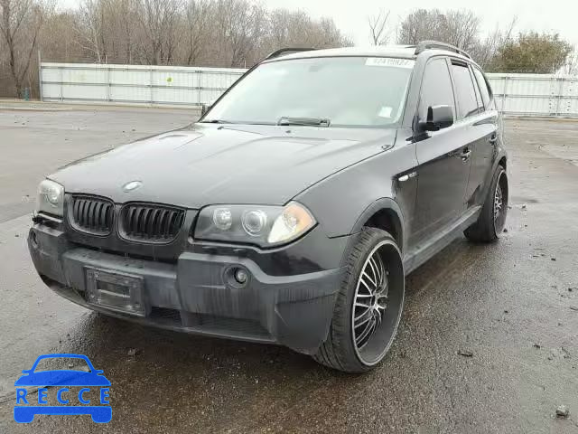 2004 BMW X3 2.5I WBXPA73494WB26627 зображення 1