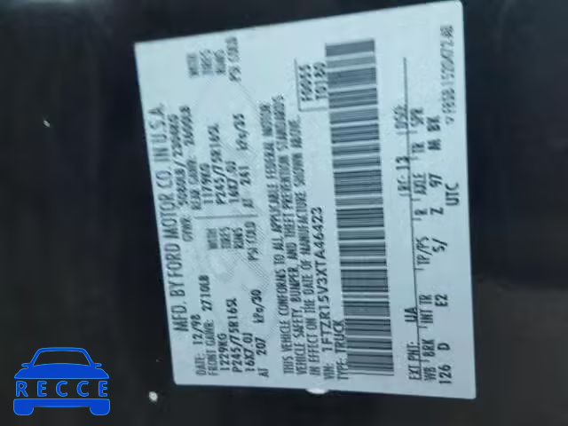 1999 FORD RANGER SUP 1FTZR15V3XTA46423 image 9