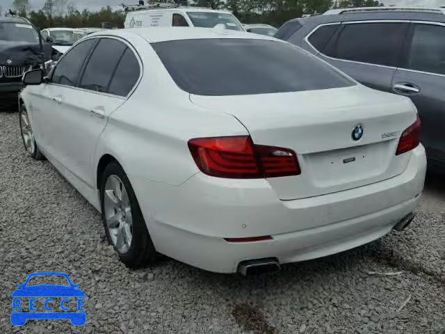 2013 BMW 550 I WBAFR9C5XDD226621 image 2