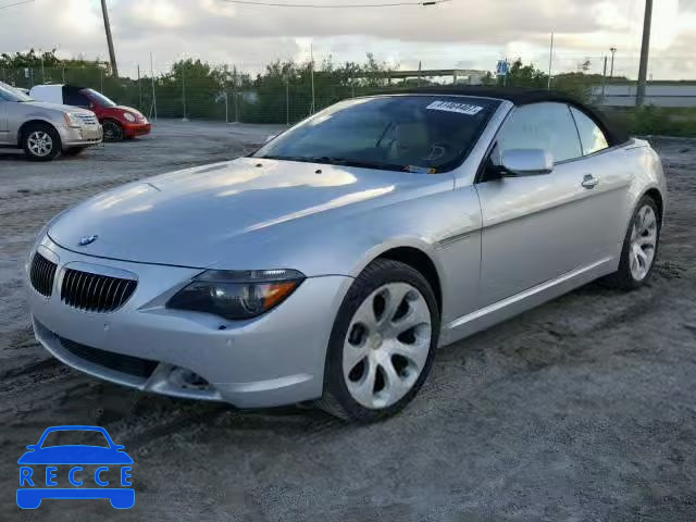 2005 BMW 645 CI AUT WBAEK73405B327420 зображення 1