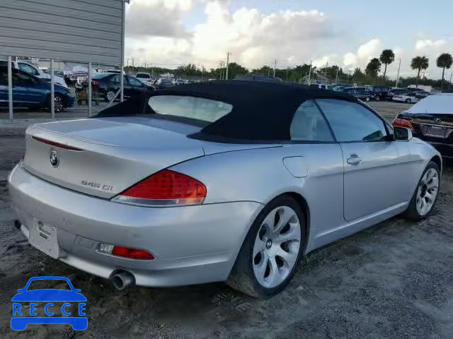 2005 BMW 645 CI AUT WBAEK73405B327420 зображення 3