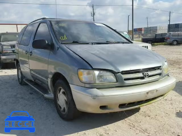 1998 TOYOTA SIENNA LE 4T3ZF13C8WU037996 image 0