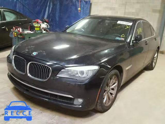 2010 BMW 750 I WBAKC6C50ACL67598 зображення 1