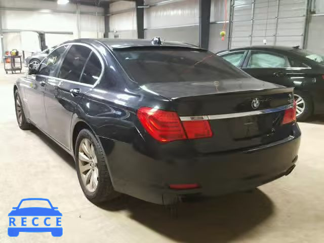 2010 BMW 750 I WBAKC6C50ACL67598 зображення 2