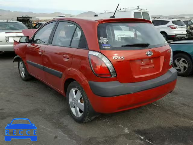 2009 KIA RIO 5 SX KNADE243496483678 image 2