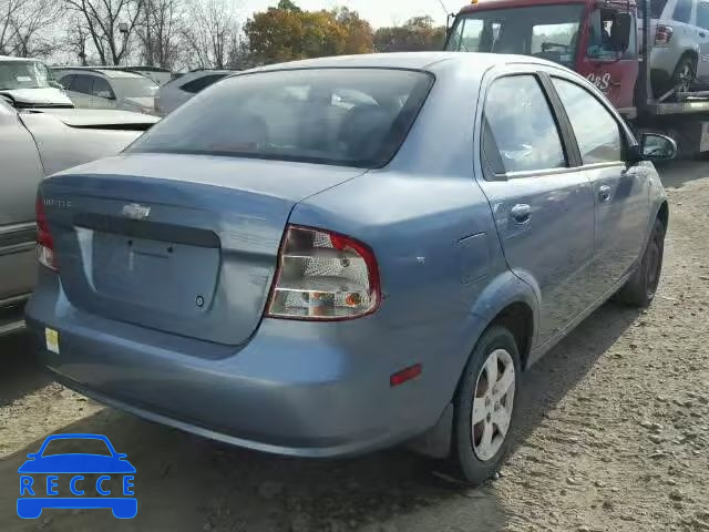 2006 CHEVROLET AVEO BASE KL1TD56646B617349 image 3