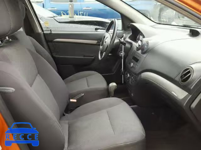 2007 CHEVROLET AVEO BASE KL1TD56667B121602 image 4