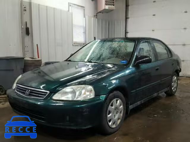 1999 HONDA CIVIC BASE 2HGEJ6615XH540179 image 1