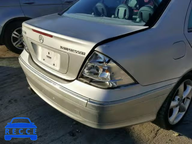 2004 MERCEDES-BENZ C 230K SPO WDBRF40J74A620042 зображення 8