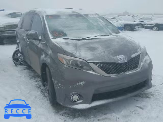 2017 TOYOTA SIENNA SE 5TDXZ3DC0HS856207 зображення 0