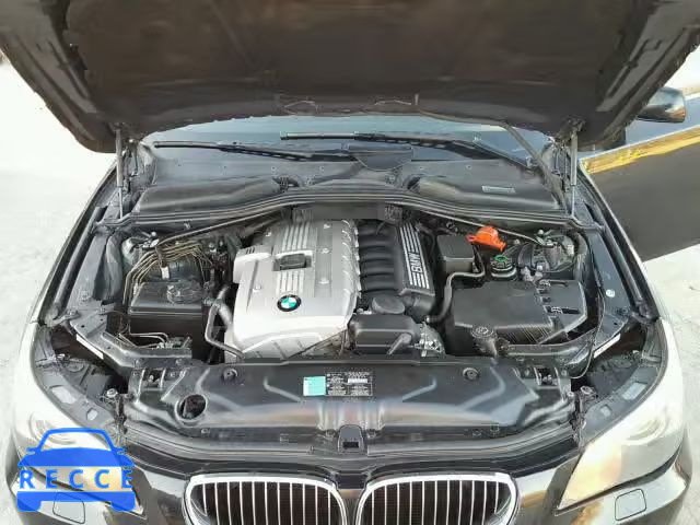 2007 BMW 525 I WBANE53527CK92185 зображення 4