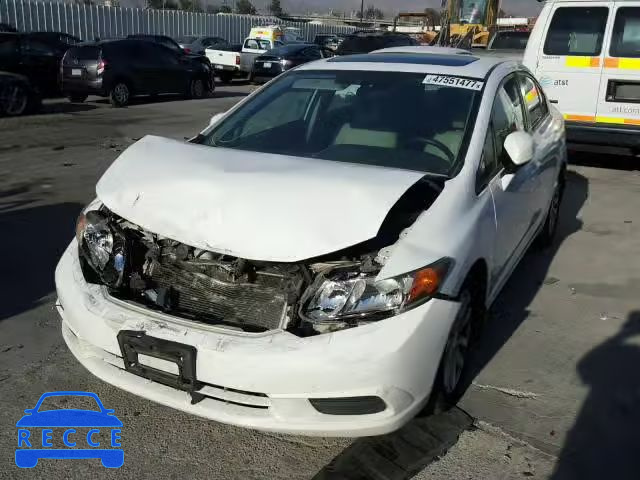 2012 HONDA CIVIC EXL 2HGFB2F94CH542239 image 1