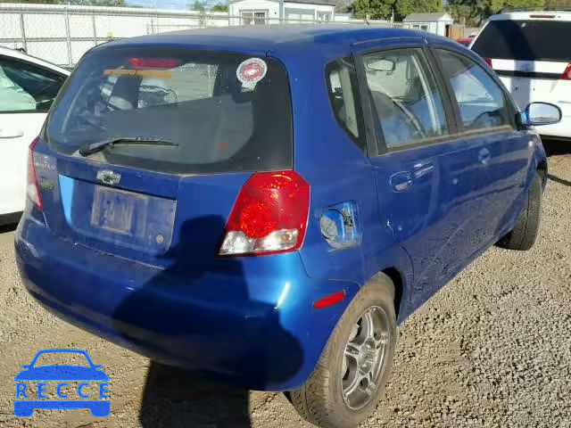 2006 CHEVROLET AVEO BASE KL1TD66636B660196 image 3