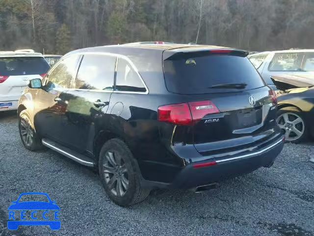 2011 ACURA MDX Advance 2HNYD2H79BH532652 image 2