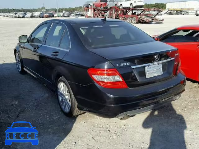 2009 MERCEDES-BENZ C 300 4MAT WDDGF81X29F252937 image 2