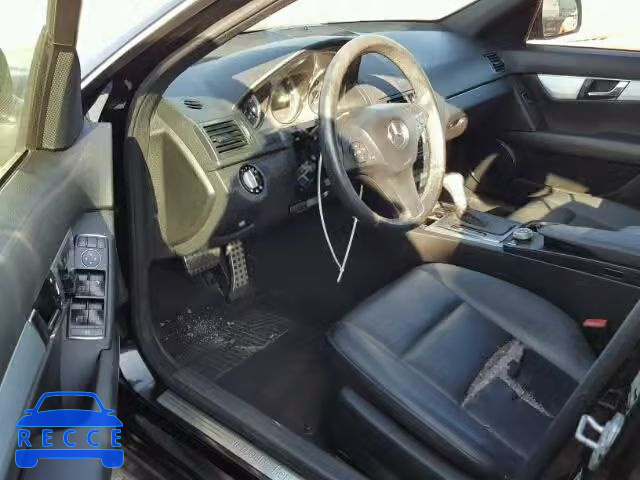 2009 MERCEDES-BENZ C 300 4MAT WDDGF81X29F252937 image 8