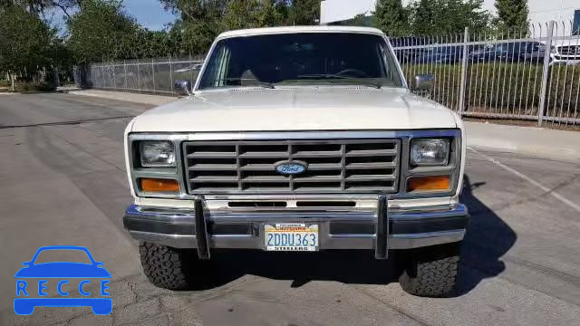 1986 FORD BRONCO U10 1FMDU15N5GLB05895 image 1