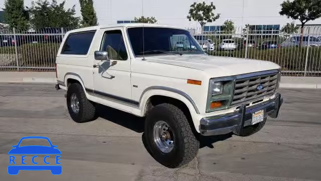 1986 FORD BRONCO U10 1FMDU15N5GLB05895 image 2