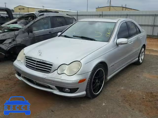 2007 MERCEDES-BENZ C 230 WDBRF52H57F911064 image 1