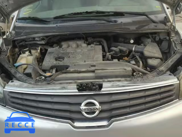 2007 NISSAN QUEST S 5N1BV28U67N139040 зображення 6