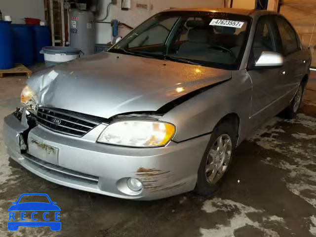 2004 KIA SPECTRA BA KNAFB121345317194 image 1