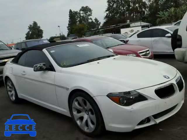 2007 BMW 650 I WBAEK13587CN81766 зображення 0