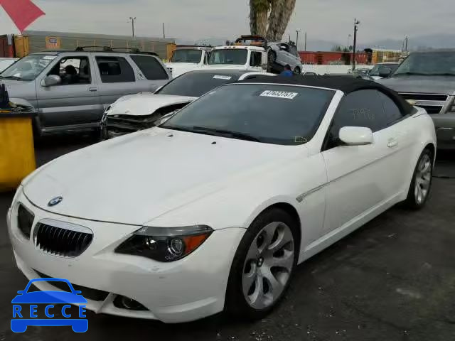 2007 BMW 650 I WBAEK13587CN81766 зображення 1