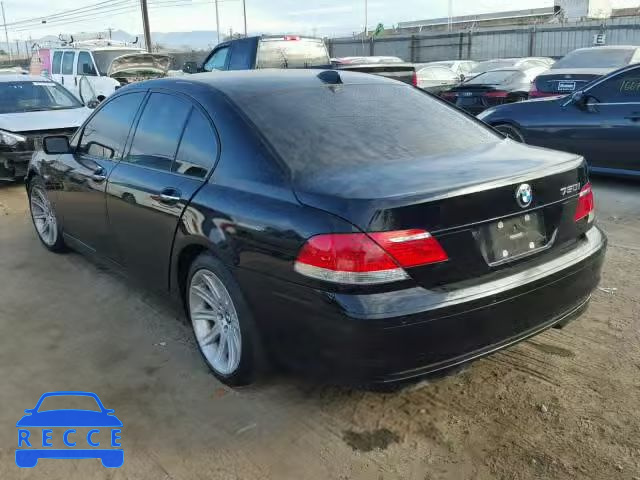 2006 BMW 750 I WBAHL83546DT05709 зображення 2