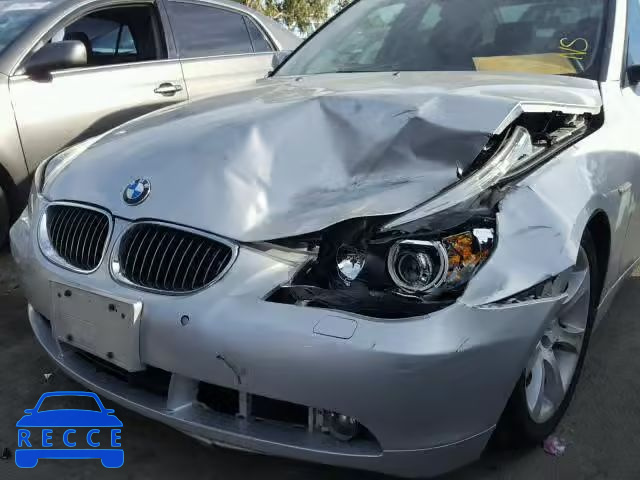 2004 BMW 545 I WBANB33524B107549 image 8