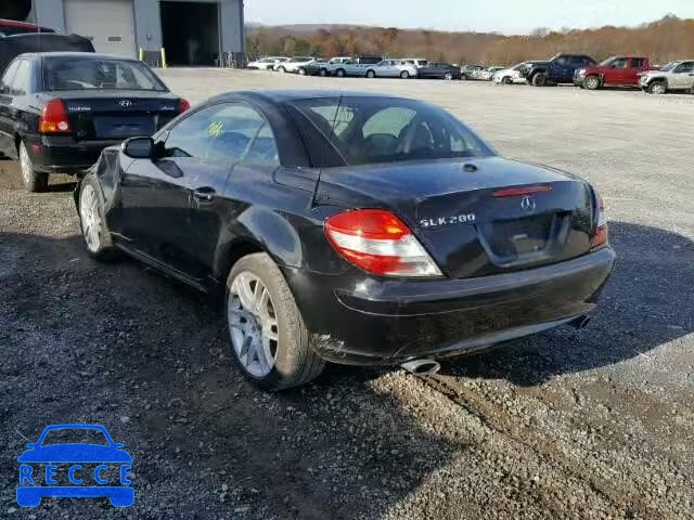 2007 MERCEDES-BENZ SLK 280 WDBWK54FX7F169092 Bild 2