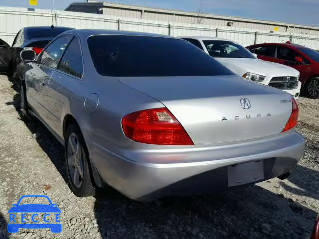 2001 ACURA 3.2CL TYPE 19UYA42671A014015 image 2