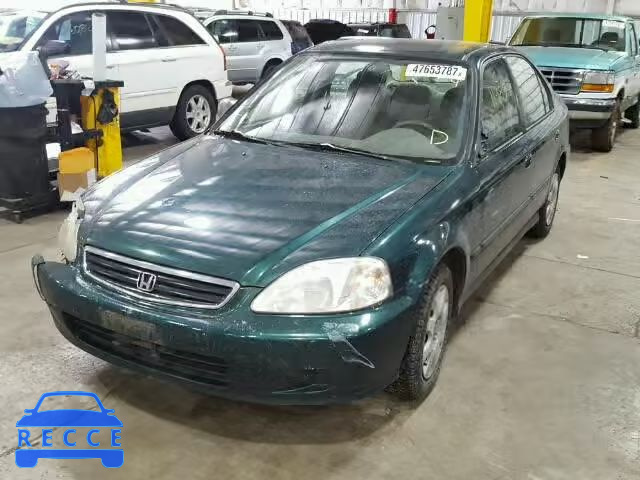 2000 HONDA CIVIC BASE 2HGEJ6614YH926920 Bild 1