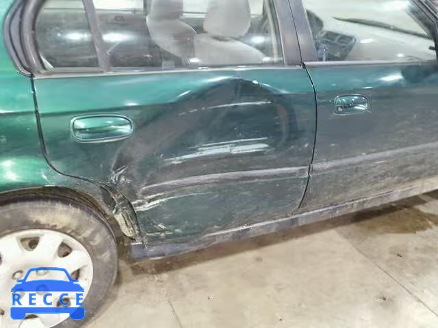 2000 HONDA CIVIC BASE 2HGEJ6614YH926920 Bild 8