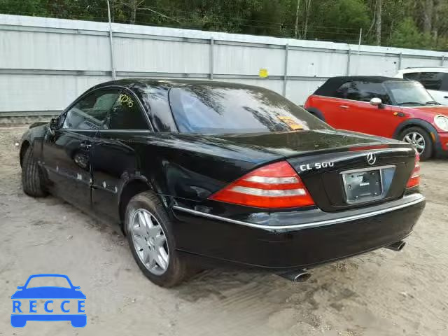 2001 MERCEDES-BENZ CL 500 WDBPJ75J31A018363 image 2