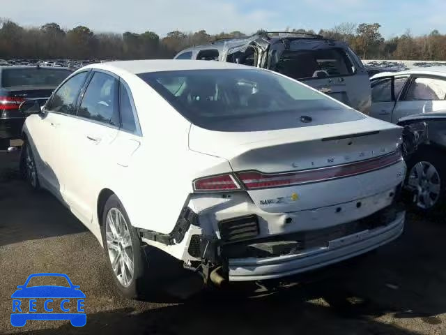 2013 LINCOLN MKZ HYBRID 3LN6L2LU9DR820431 image 2