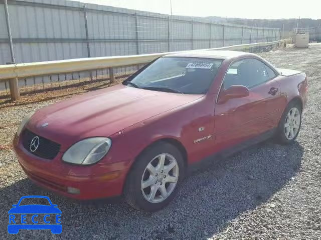 1998 MERCEDES-BENZ SLK 230 KO WDBKK47F9WF018876 image 1