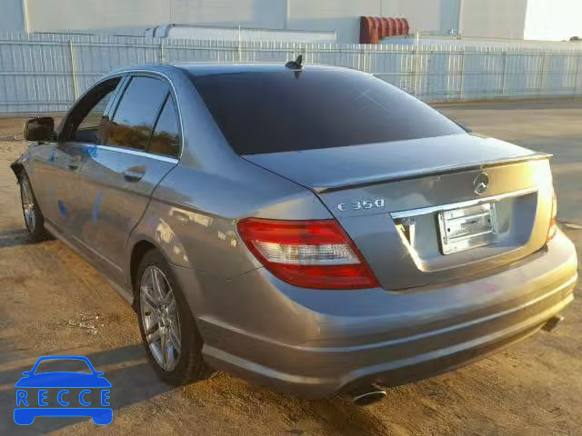 2008 MERCEDES-BENZ C 350 WDDGF56X78F137286 image 2