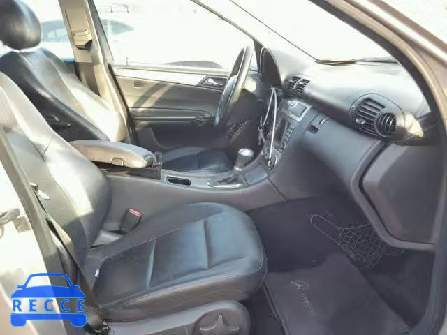 2005 MERCEDES-BENZ C 230K SPO WDBRF40J75F635984 image 4