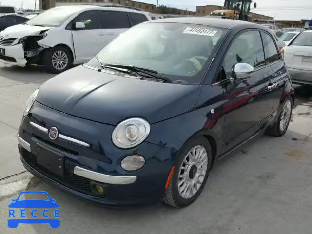 2015 FIAT 500 LOUNGE 3C3CFFCRXFT663343 image 1