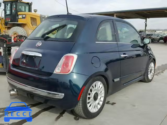 2015 FIAT 500 LOUNGE 3C3CFFCRXFT663343 image 2