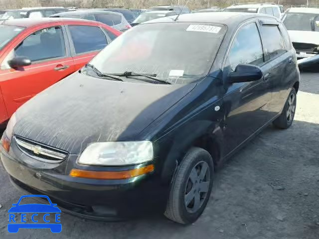 2007 CHEVROLET AVEO BASE KL1TD66627B772702 image 1