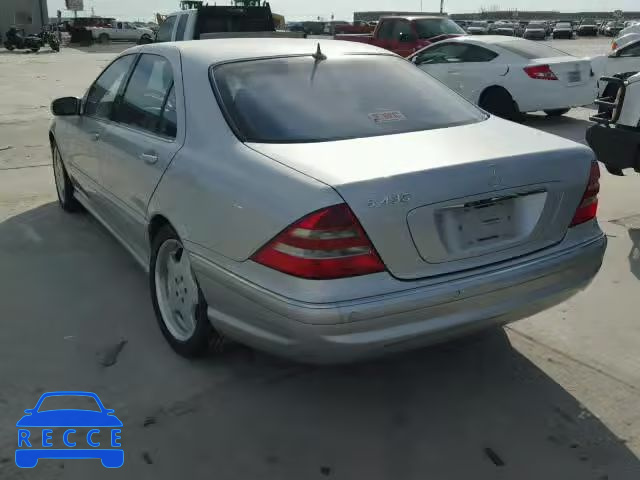 2001 MERCEDES-BENZ S 430 WDBNG70J01A206481 зображення 2