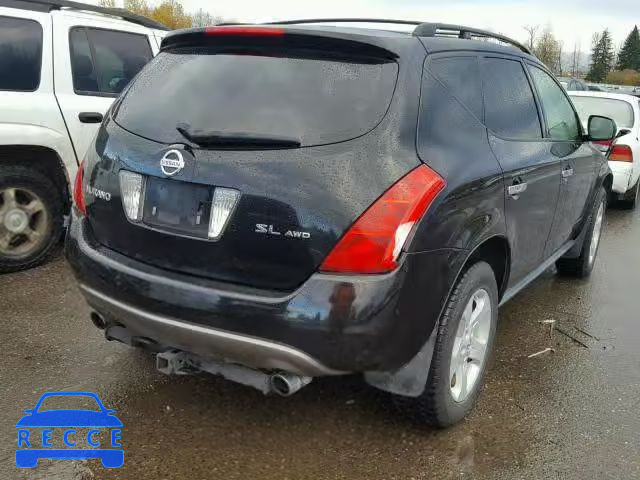 2004 NISSAN MURANO SL JN8AZ08W54W310512 image 3