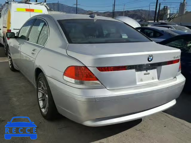 2004 BMW 745 I WBAGL63534DP72522 зображення 2